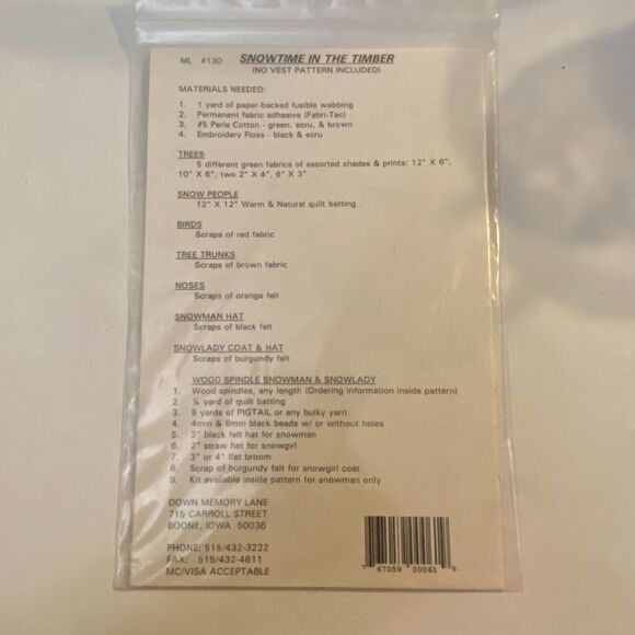 Down Memory Lane ML130 Snowtime In The Timber Shirt Stencil Pattern Christmas - Picture 4 of 7